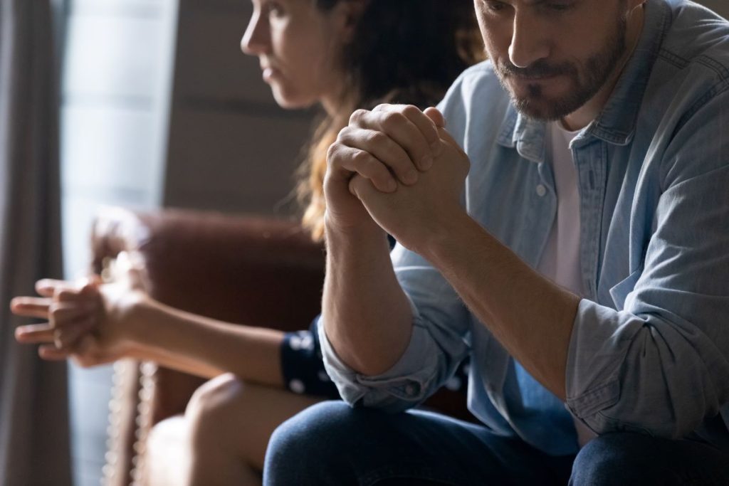 Financial stress in relationships